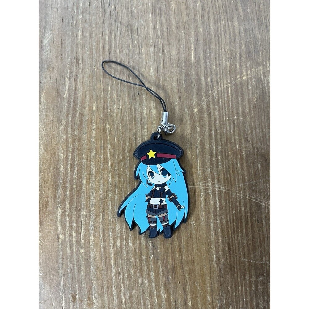 Vocaloid Hatsune Miku Mini Rubber Figure Keychain  XXA